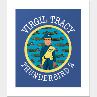 Virgil Tracy Thunderbirds 2 Original TV Series Posters and Art